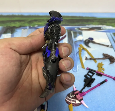 Коллекционная экшн-фигурка Raven (Рейвен/Ворон) из игры Fortnite &mdash; подвижная коллекционная фигурка персонажа, 10 см