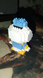 Конструктор фигурка Пиксели BRICKS Дональд Дак серия "Мультгерои" Donald Duck M3007