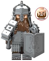 Фигурка Гнома воина Властелин Колец figures Dwarf warrior Lord of the Rings wmh1716