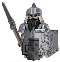 Фігурка Гнома воїна Dwarf warrior Володар Перснів Lord of the Rings XP308