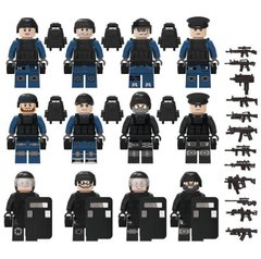 Набір фігурок чоловічків військові спецназівці S.W.A.T. 12шт figures sets special forces S.W.A.T. 12pcs 8029A