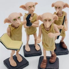 Набор фигурок Harry Potter (4 шт) / Harry Potter Dobby Figures Set &mdash; коллекционные фигурки домового, статуэтки из фильма Гарри Поттер