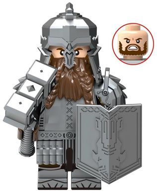 Фігурка Гнома воїна Володар Перснів figures Dwarf warrior Lord of the Rings wmh1716