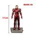 Коллекционная экшн-фигурка Железного Человека Марвел MARK XLV. Action Figure Marvel Iron Man Mark 45, 11 см в коробке, коллекционная модель