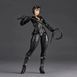 Коллекционная экшн-фигурка Женщина-кошка (Catwoman / Женщина-Кошка) Revoltech Amazing Yamaguchi &mdash; Action Figure DC Comics с кнутом и подставкой