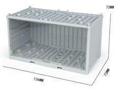 Конструктор Морской контейнер для фигурок цвет серий constructor Sea container for figures BB002