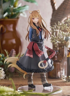 Колекційна аніме фігурка Holo Spice and Wolf (Вовчиця і прянощі) 17 см &ndash; Холо Мудра Вовчиця, anime action figure, статуетка Spice & Wolf з коробкою