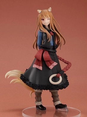 Колекційна аніме фігурка Holo Spice and Wolf (Вовчиця і прянощі) 17 см &ndash; Холо Мудра Вовчиця, anime action figure, статуетка Spice & Wolf з коробкою
