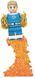 Фигурка Человек-факел Фантастическая четвёрка Марвел figurine Human Torch First Steps Marvel GH0382