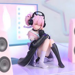 Коллекционная аниме фигурка статуэтка Эврика Аркнайтс с наушниками, Eureka Arknights Ambience Synesthesia collection figure anime