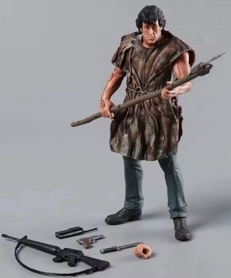 Фігурка колекційна Джона Дж. Рембо з аксесуарами 18см (John J. Rambo First Blood Action figure)