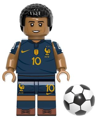 Фігурка Кіліан Мбаппе Зірки футболу figures Kylian Mbappé Football stars G0090