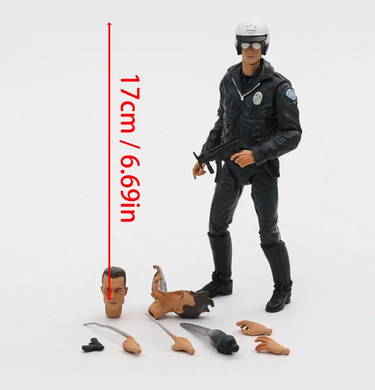 Фигурка T-1000 (Motorcycle Cop) &mdash; Коллекционная фигурка из фильма Терминатор 2: Судный день &mdash; Collectible Action Figure Terminator 2
