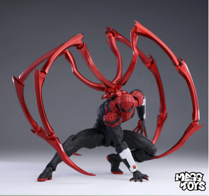 Колекційна фігурка Mess Toys Superior Spider-Man 15 см &mdash; Досконала Людина-Павук, екшн-фігурка з механічними лапами та аксесуарами