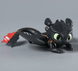 Фигурка Беззубик Toothless How to Train Your Dragon / Как Приручить Дракона / Коллекционная подвижная аниме фигурка Дракон Иккинг / Action Figure 17.5 см Черный