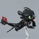 Фигурка Беззубик Toothless How to Train Your Dragon / Как Приручить Дракона / Коллекционная подвижная аниме фигурка Дракон Иккинг / Action Figure 17.5 см Черный