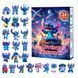 Набір фігурок "Ліло і Стітч Дісней", Адвент-календар Lilo & Stitch Disney 24шт. у подарунковій коробці