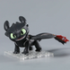 Фигурка Беззубик Toothless How to Train Your Dragon / Как Приручить Дракона / Коллекционная подвижная аниме фигурка Дракон Иккинг / Action Figure 17.5 см Черный