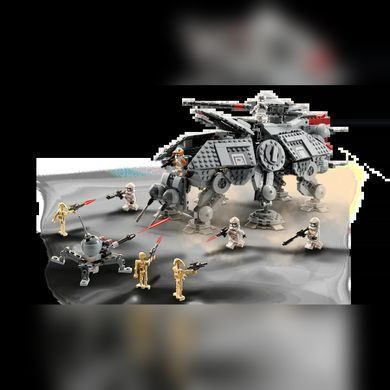 Конструктор Star Wars Крокоход AT-TE 1082 детали
