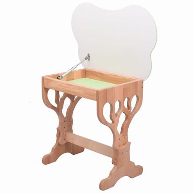 Детский набор "Дубок" растишка с пеналом, стул + стол (оранжевый)