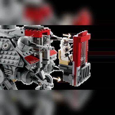Конструктор Star Wars Крокоход AT-TE 1082 детали