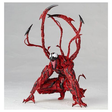 Фигурка Карнаж 18см коллекционная с набором аксессуаров action figures Carnage MARVEL 16 см