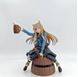 Коллекционная аниме фигурка Holo Spice and Wolf (Волчица и пряности) 14 см &ndash; Холо Мудрая Волчица с кружкой, anime action figure, статуэтка Spice & Wolf с коробкой