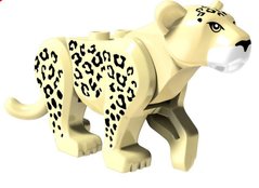 Фигурка Леопард серия Животные figures Panther Animals series PG1046