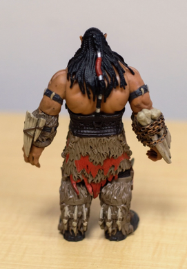 Фигурка коллекционная Warcraft &ndash; Durotan (Дуротан), вождь клана Frostwolf / Warcraft Durotan Action Figure, 15 см, с боевым топором