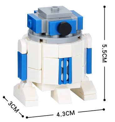 Конструктор R2-D2 Звёздные войны figures R2-D2 Star Wars MOC2016