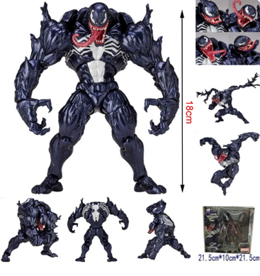 Веном подвижная фигурка супергероя Venom MARVEL 18 см