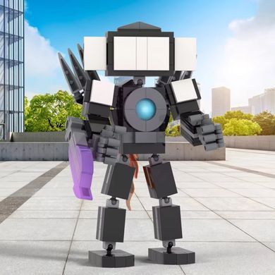 Конструктор Титан ТВМен Титан СинемаМен Скібіді Туалет figures Upgraded Titan TV man Skibidi Toilet MOC1427