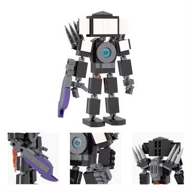 Конструктор Титан ТВМен Титан СинемаМен Скібіді Туалет figures Upgraded Titan TV man Skibidi Toilet MOC1427