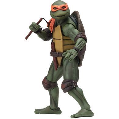 Фігурка рухома Черепашка Ніндзя Микеланджело, Teenage Mutant Ninja Turtles Michelangelo, 16см