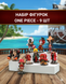 Набор коллекционных фигурок One Piece Луффи Luffy, Зоро Zoro, Санджи Sanji, Чоппер Chopper и другие персонажи аниме, 9 шт, 8-10 см.